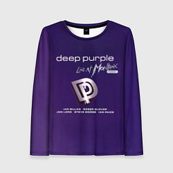 Женский лонгслив Deep Purple - Live at Montreux 1996