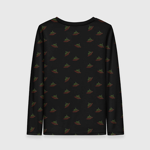 Женский лонгслив Wasabi Gothic / 3D-принт – фото 2