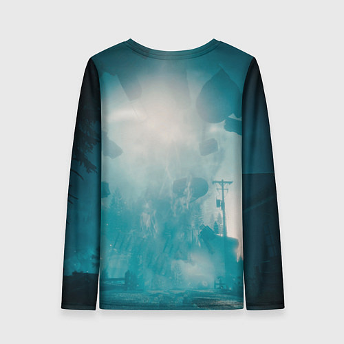 Женский лонгслив Алан Уэйк арт / 3D-принт – фото 2