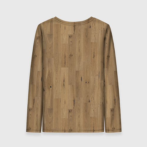 Женский лонгслив Камуфляж линолеум / 3D-принт – фото 2