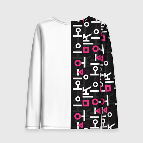 Женский лонгслив Игра в кальмара: Стражи / 3D-принт – фото 2