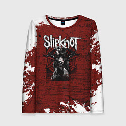 Лонгслив женский Слипкнот Гранж Slipknot Rock Goat, цвет: 3D-принт