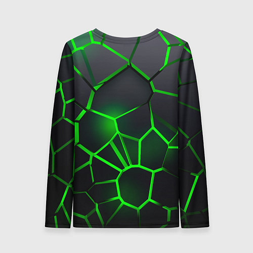 Женский лонгслив Skoda 3D плиты с подсветкой / 3D-принт – фото 2