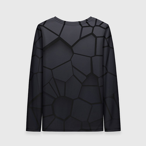Женский лонгслив Мерседес 3D плиты / 3D-принт – фото 2