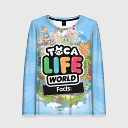 Женский лонгслив Toca Life World