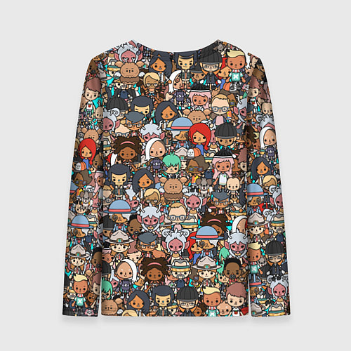 Женский лонгслив Toca Life / 3D-принт – фото 2