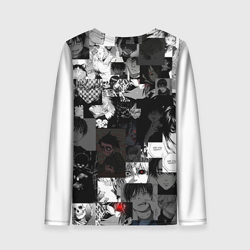 Женский лонгслив Dead Inside Парни / 3D-принт – фото 2