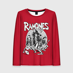 Женский лонгслив BW Ramones