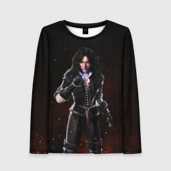 Лонгслив женский Yennefеr, цвет: 3D-принт