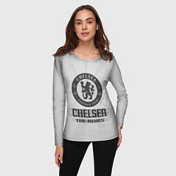 Лонгслив женский Chelsea FC Graphite Theme, цвет: 3D-принт — фото 2