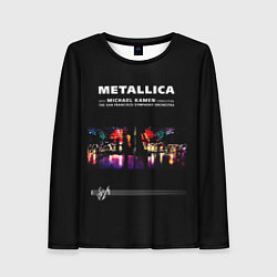 Женский лонгслив Metallica S и M