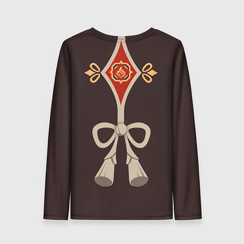 Женский лонгслив КОСТЮМ ХУ ТАО HU TAO / 3D-принт – фото 2