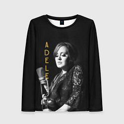 Женский лонгслив Певица Adele