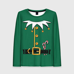 Женский лонгслив Christmas Elf Outfit