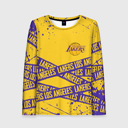 Лонгслив женский LAKERS SPORT LINE STYLE NBA, цвет: 3D-принт