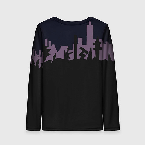 Женский лонгслив Spamton: BIG SHOT ! Deltarune Спамтон / 3D-принт – фото 2