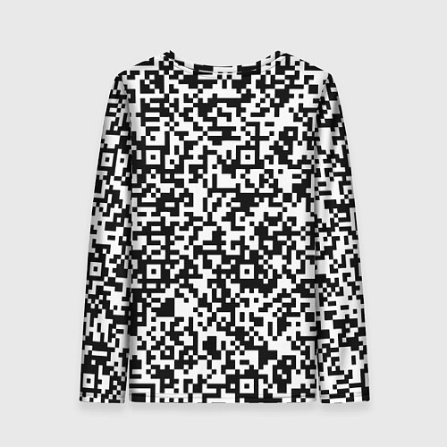 Женский лонгслив QR-code Nordic Gamer / 3D-принт – фото 2