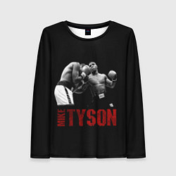 Женский лонгслив Майк Тайсон Mike Tyson