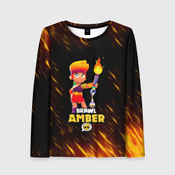 Женский лонгслив Brawl Stars - Amber