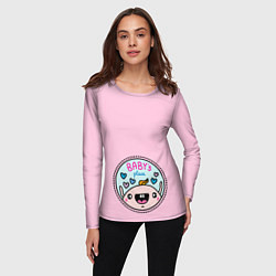Лонгслив женский Babys place, цвет: 3D-принт — фото 2