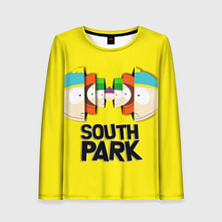 Женский лонгслив South Park - Южный парк персонажи
