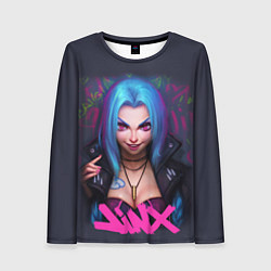 Женский лонгслив League Of Legends ARCANE JINX