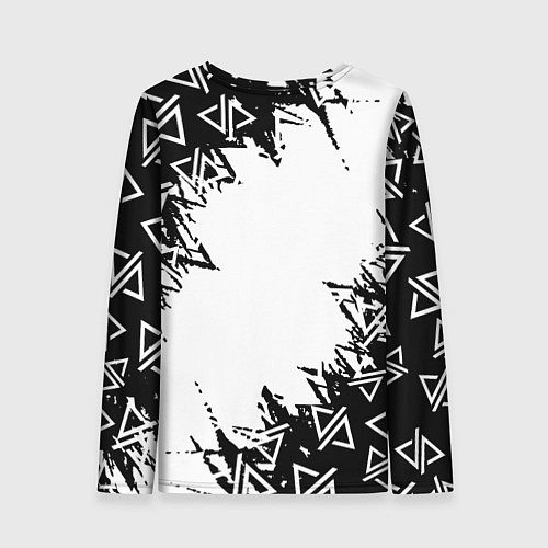 Женский лонгслив Адель певица паттерн / 3D-принт – фото 2