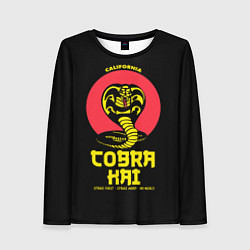 Женский лонгслив Cobra Kai California