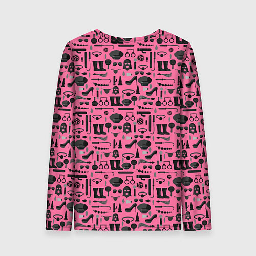 Женский лонгслив БДСМ - BDSM / 3D-принт – фото 2