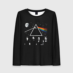 Женский лонгслив PINK FLOYD LOGO ПИНК ФЛОЙД НЕБО