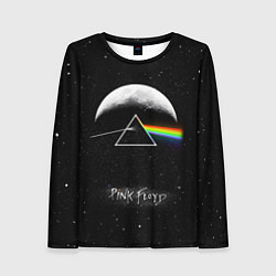 Женский лонгслив PINK FLOYD LOGO ПИНК ФЛОЙД ЗВЕЗДЫ