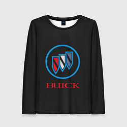 Женский лонгслив Buick Emblem Logo