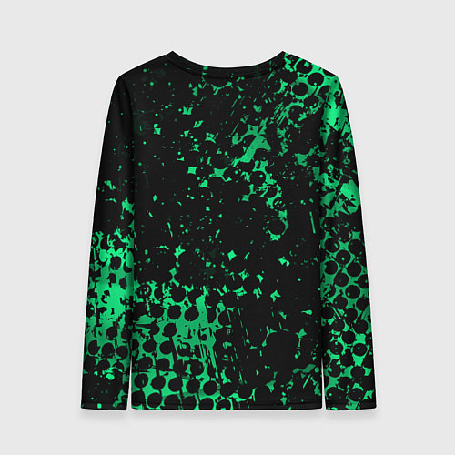 Женский лонгслив Land Rover, Ленд Ровер / 3D-принт – фото 2