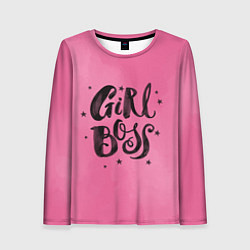 Женский лонгслив Girl Boss!