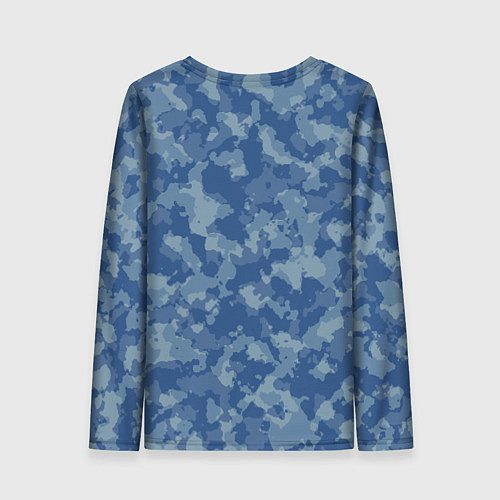 Женский лонгслив 23 февраля - Папа лучший в мире / 3D-принт – фото 2