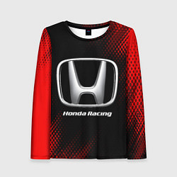 Лонгслив женский HONDA RACING Sport Style, цвет: 3D-принт