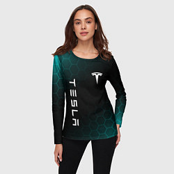 Лонгслив женский ТЕСЛА TESLA, цвет: 3D-принт — фото 2