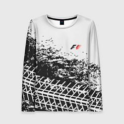 Женский лонгслив F1 Формула 1 Mini Logo