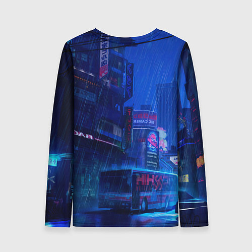 Женский лонгслив Panam Панам Cyberpunk2077 / 3D-принт – фото 2