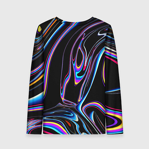 Женский лонгслив Vanguard pattern Neon / 3D-принт – фото 2