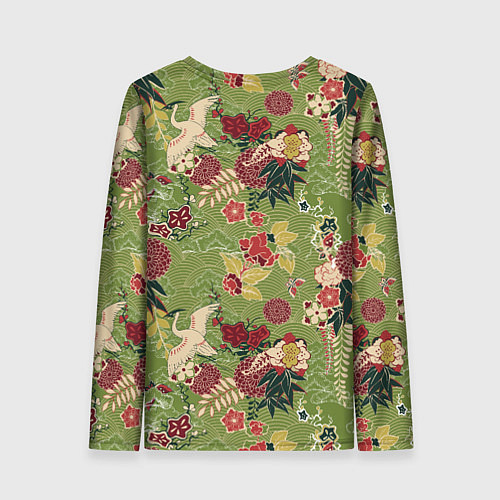 Женский лонгслив Япония-Китай Сюжет / 3D-принт – фото 2