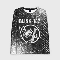 Женский лонгслив Blink 182 КОТ Спрей