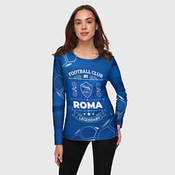Лонгслив женский Roma FC 1, цвет: 3D-принт — фото 2
