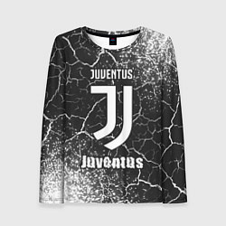 Лонгслив женский ЮВЕНТУС Juventus - Арт, цвет: 3D-принт