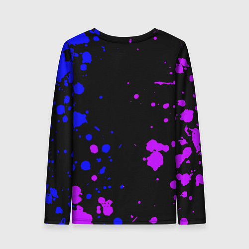 Женский лонгслив Poppy Playtime Хагги Вагги и Мама Длинные Ноги / 3D-принт – фото 2