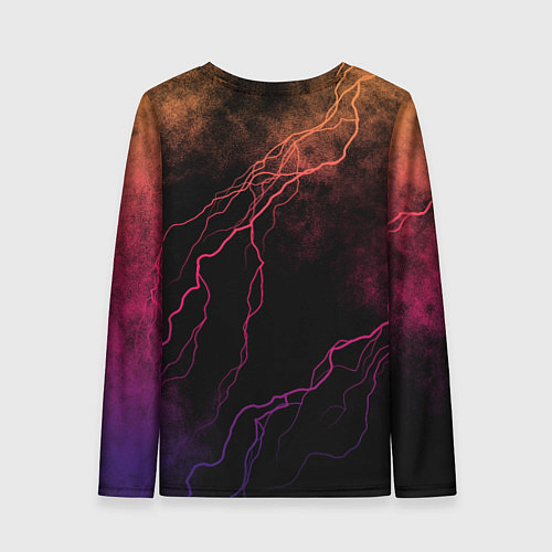 Женский лонгслив V Rising молнии / 3D-принт – фото 2