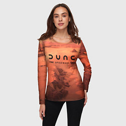 Лонгслив женский Dune: Spice Wars, logo, цвет: 3D-принт — фото 2