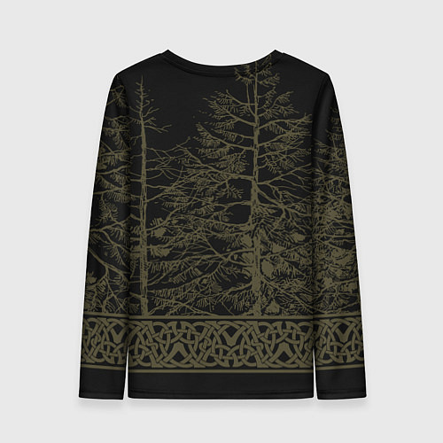 Женский лонгслив Страха нет - Велес / 3D-принт – фото 2