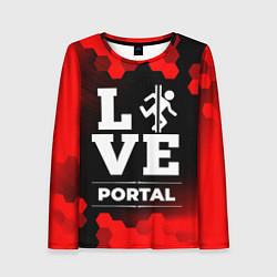 Женский лонгслив Portal Love Классика