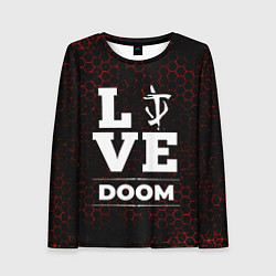 Женский лонгслив Doom Love Классика